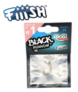 Fiiish Black Minnow  VMC Krog Premium N 1