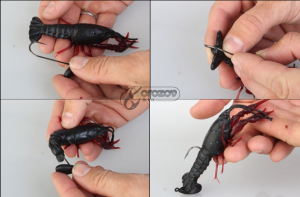 Джиг глави за рак SG 3D Crayfish Stand Up Jighead 