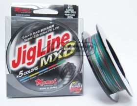 Jig Line MX8 MULTICOLOR Braided Line 150m