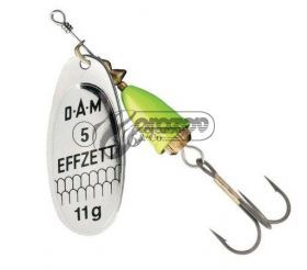 Блесна за риболов EFFZETT® SPINNER EXECUTOR Silver fluo