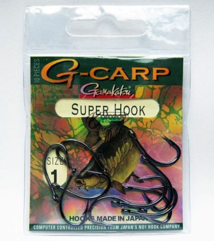 куки Gamakatsu G-Carp SUPER HOOK
