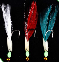 Чепаре Rig6 Hokkai Flash and Mixed Feathers 3 #2 Silver Hook