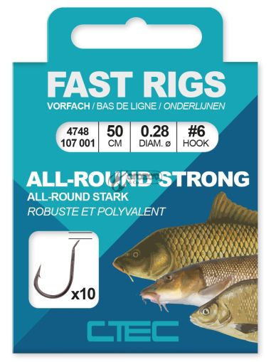 SPRO C-Tec Allround Strong Hook Rigs