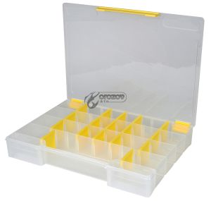 Прозрачна кутия SPRO TBX - Tackle Box Range 35x25x5cm Clear