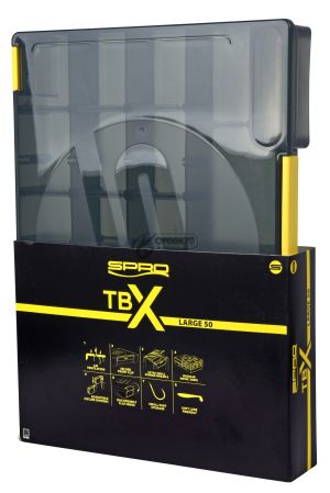 Кутия SPRO TBX - Tackle Box Range 35x25x5cm Dark